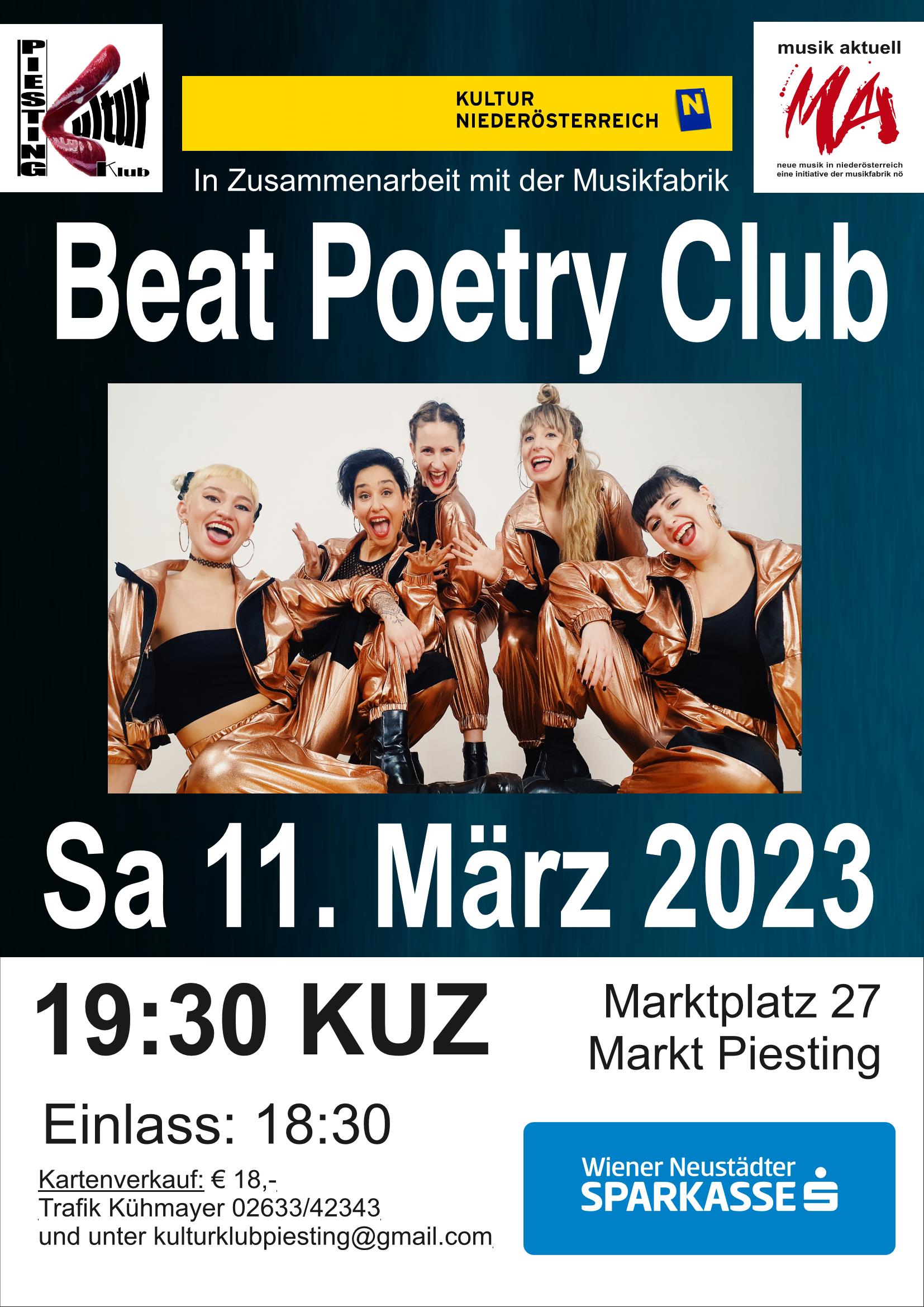Beat Poetry Club: Get the Beat out of your Box
